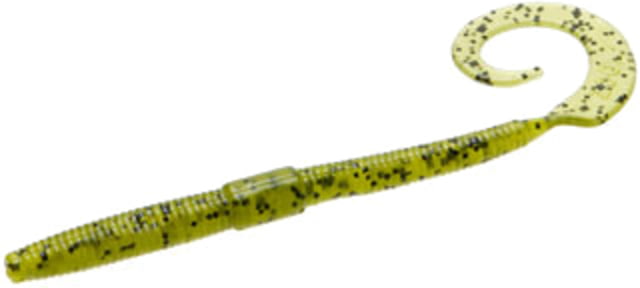 Zoom Zoom Shakey Tail Finesse Worm 20 Pack 6in Watermelon Seed