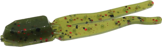 Zoom Zoom Skinny Chunk Bait 20 Pack 2.75in Avocado