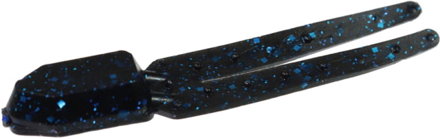 Zoom Skinny Chunk Bait 20 Pack 2.75in Black/Blue