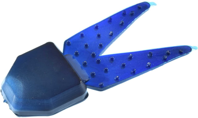 Zoom Zoom Small Chunk Jig Trailer 5 Pack 2.5in Blue Shad