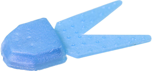 Zoom Zoom Small Chunk Jig Trailer 5 Pack 2.5in Powder Blue