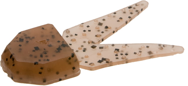 Zoom Zoom Small Chunk Jig Trailer 5 Pack 2.5in Pumpkin