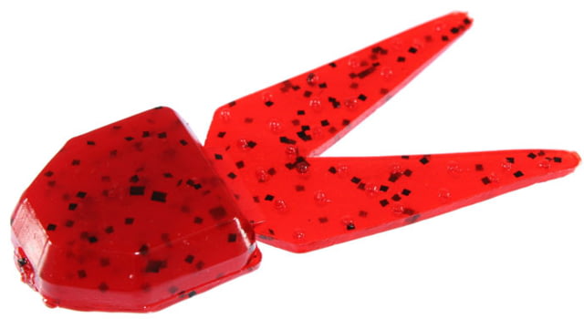 Zoom Zoom Small Chunk Jig Trailer 5 Pack 2.5in Tomato Seed