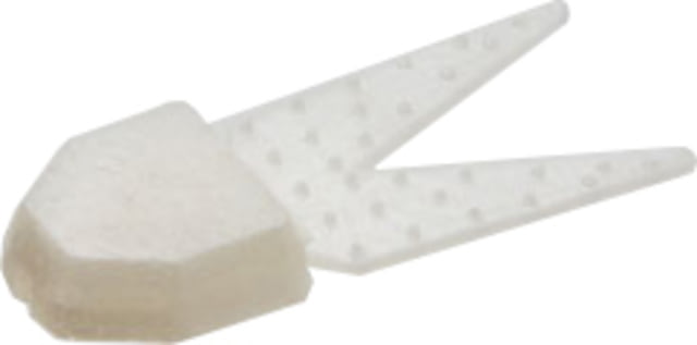 Zoom Zoom Small Chunk Jig Trailer 5 Pack 2.5in White Pearl