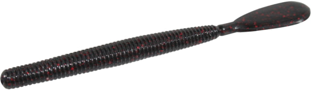 Zoom Zoom Speed Worm 15 Pack 5.5in Black Red Glitter