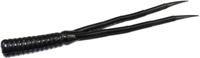 Zoom Split Tail Trailer Spinner Bait 20 Pack 4in Black