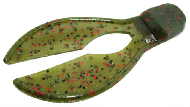 Zoom Super Chunk Jig Trailer 5 Pack 3.5in Avocado