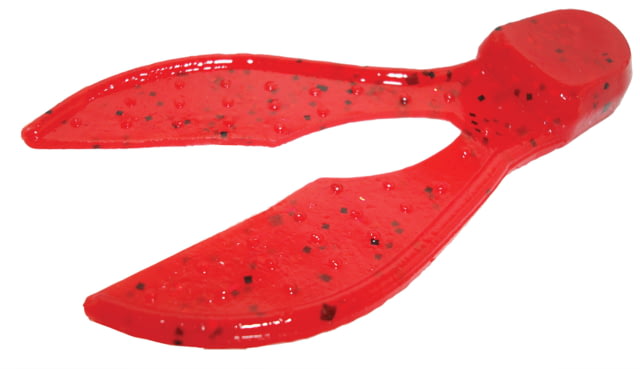 Zoom Super Chunk Jig Trailer 5 Pack 3.5in Ruby Red