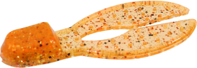 Zoom Super Chunk Jr Jig Trailer 6 Pack 2in Bourbon Blaze