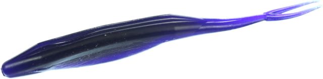 Zoom Zoom Super Fluke Baitfish Imitator 10 Pack 5.25in Black Grape