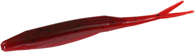 Zoom Zoom Super Fluke Baitfish Imitator 10 Pack 5.25in Green Pumpkin Tomato