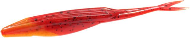 Zoom Zoom Super Fluke Baitfish Imitator 10 Pack 5.25in Hot Zamales