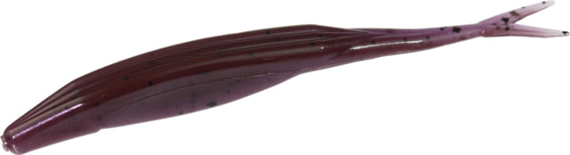 Zoom Zoom Super Fluke Baitfish Imitator 10 Pack 5.25in Purple Pumpkin