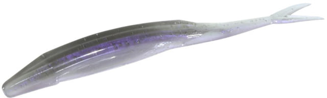 Zoom Zoom Super Fluke Baitfish Imitator 10 Pack 5.25in Purple Smoke