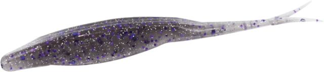 Zoom Zoom Super Fluke Baitfish Imitator 10 Pack 5.25in Smokin Purple