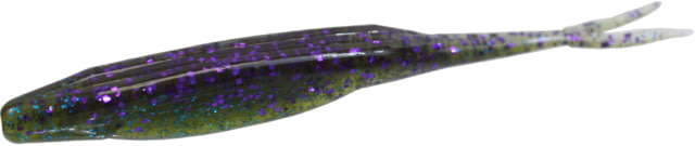 Zoom Zoom Super Fluke Baitfish Imitator 10 Pack 5.25in Sprayed Grass