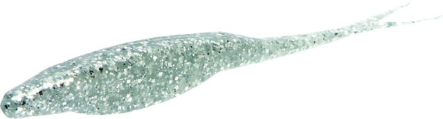 Zoom Zoom Super Fluke Baitfish Imitator 10 Pack 5.25in Crazy Chrome