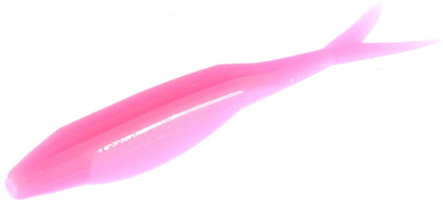 Zoom Super Fluke Jr Baitfish Imitator 10 Pack 4in Bubble Gum