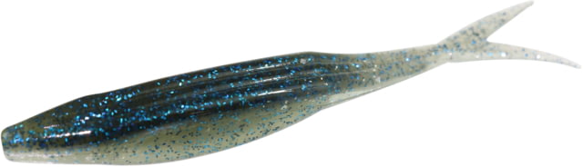 Zoom Super Fluke Jr Baitfish Imitator 10 Pack 4in Silver Flash