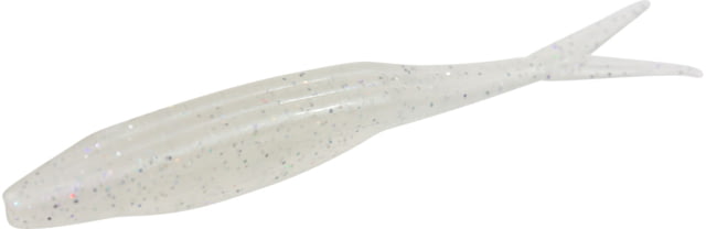 Zoom Super Fluke Jr Baitfish Imitator 10 Pack 4in Silver Rainbow