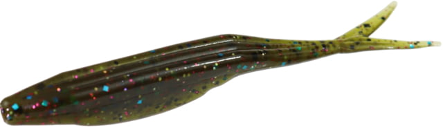 Zoom Super Fluke Jr Baitfish Imitator 10 Pack 4in Tilapia Magic