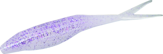 Zoom Super Fluke Jr Baitfish Imitator 10 Pack 4in Lavender Shad
