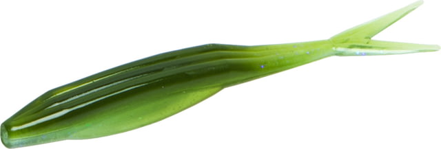 Zoom Super Fluke Jr Baitfish Imitator 10 Pack 4in Watermelon Moondust
