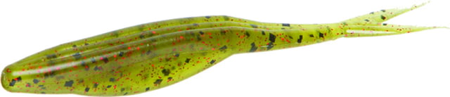 Zoom Super Fluke Jr Baitfish Imitator 10 Pack 4in Watermelon Red