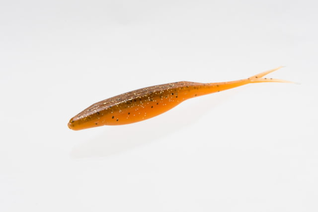 Zoom Zoom Super Fluke Baitfish Imitator 10 Pack 5.25in Pumpkin Spice