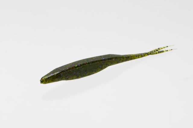 Zoom Zoom Super Fluke Baitfish Imitator 10 Pack 5.25in Watermelon Candy Red
