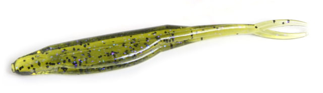 Zoom Zoom Super Fluke Baitfish Imitator 10 Pack 5.25in Watermelon Violet