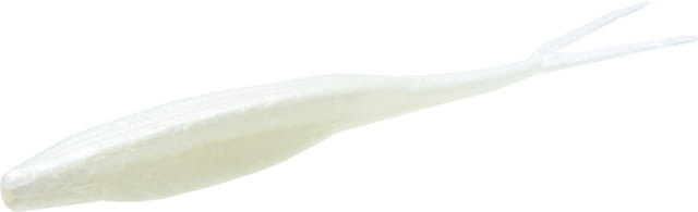Zoom Super Fluke Baitfish Imitator 10 Pack 5.25in White Pearl