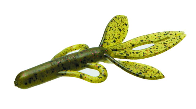Zoom Zoom Super Hog Creature Bait 10 Pack 4in Watermelon Red