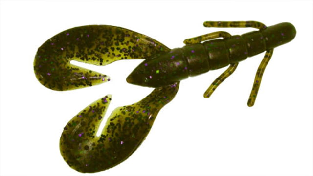 Zoom Zoom Super Speed Craw 8 Pack 4in Green Pumpkin Candy