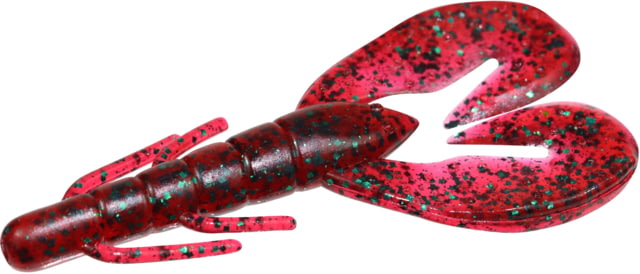 Zoom Zoom Super Speed Craw 8 Pack 4in Red Bug
