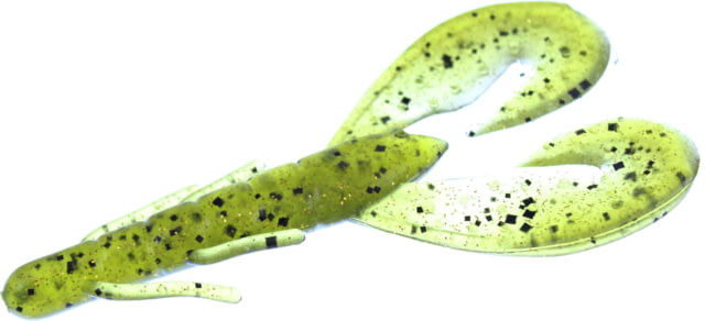 Zoom Zoom Super Speed Craw 8 Pack 4in Watermelon Gold Glitter