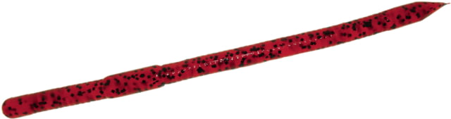 Zoom Swamp Crawler Finesse Worm 5 Pack 5.5in Cherry Seed 2