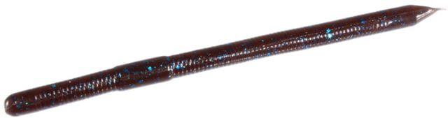 Zoom Swamp Crawler Finesse Worm 5 Pack 5.5in Cinnamon Blue 2