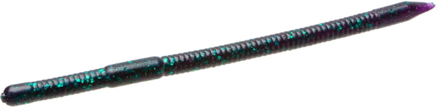 Zoom Swamp Crawler Finesse Worm 5 Pack 5.5in Junebug 2