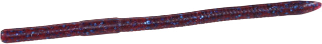 Zoom Swamp Crawler Finesse Worm 5 Pack 5.5in Plum 2