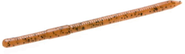 Zoom Swamp Crawler Finesse Worm 5 Pack 5.5in Pumpkin 2