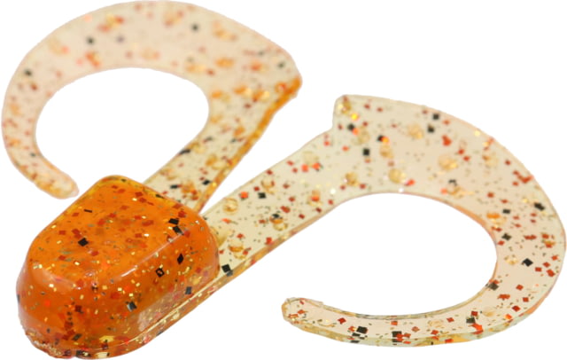 Zoom Swimmin Chunk Jig Trailer 10 Pack 3in Bourbon Blaze