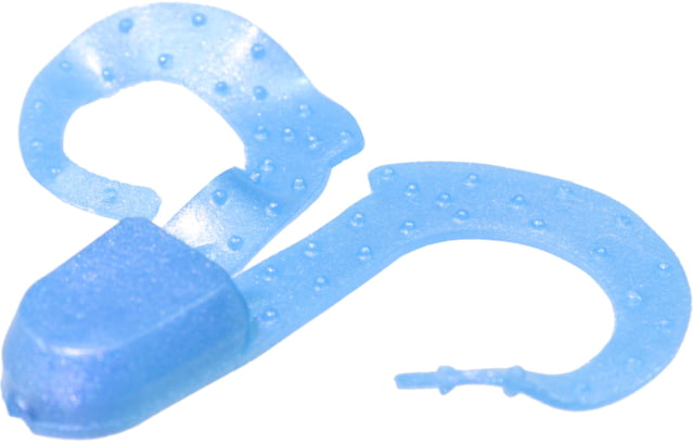 Zoom Zoom Swimmin Chunk Jig Trailer 10 Pack 3in Powder Blue