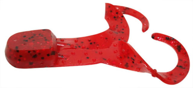 Zoom Zoom Swimmin Chunk Jig Trailer 10 Pack 3in Ruby Red