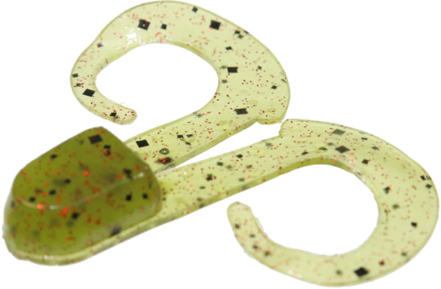 Zoom Zoom Swimmin Chunk Jig Trailer 10 Pack 3in Watermelon Red
