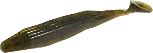 Zoom Swimmin Super Fluke Baitfish Imitator 5 Pack 5in Green Pumpkin