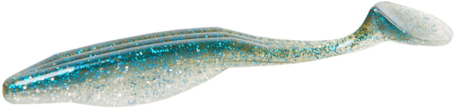 Zoom Swimmin Super Fluke Jr Baitfish Imitator 10 Pack 4in Silver Flash