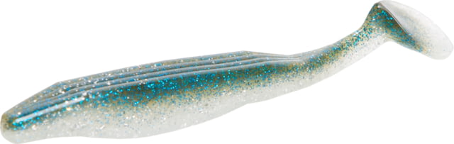 Zoom Swimmin Super Fluke Baitfish Imitator 5 Pack 5in Silver Flash