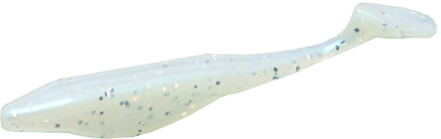 Zoom Swimmin Super Fluke Jr Baitfish Imitator 10 Pack 4in Blue Pearl Silver Glit