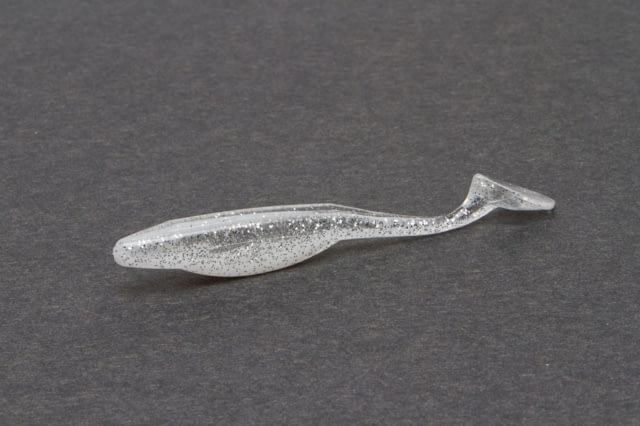 Zoom Swimmin Super Fluke Jr Baitfish Imitator 10 Pack 4in White Ice